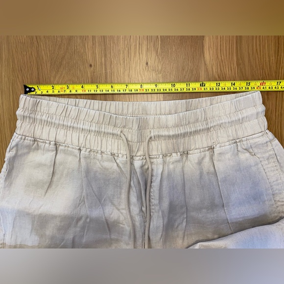 QUINCE 100% European Linen Wide Leg Pant (L) - Picture 9 of 10